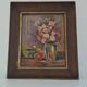 Old painting oil on panel - still life 1947 – signed wehr
