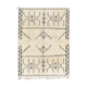 Modern Moroccan carpet white