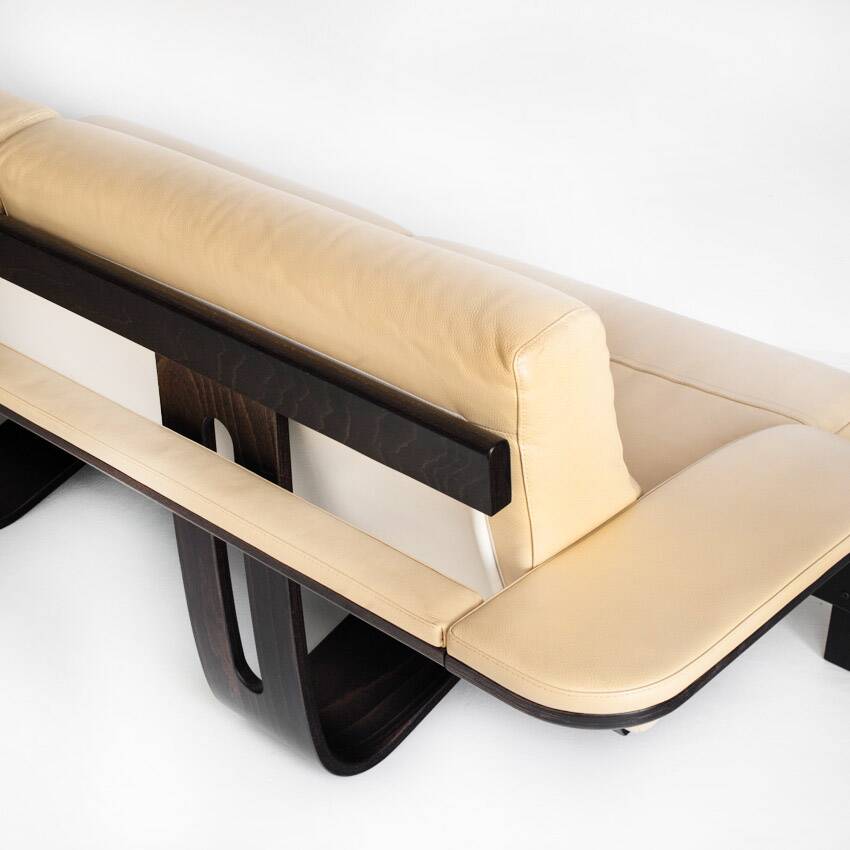 Three-seater sofa "Kroken". Design by Åke Fribytter for Nelo Möbel. Sweden.
