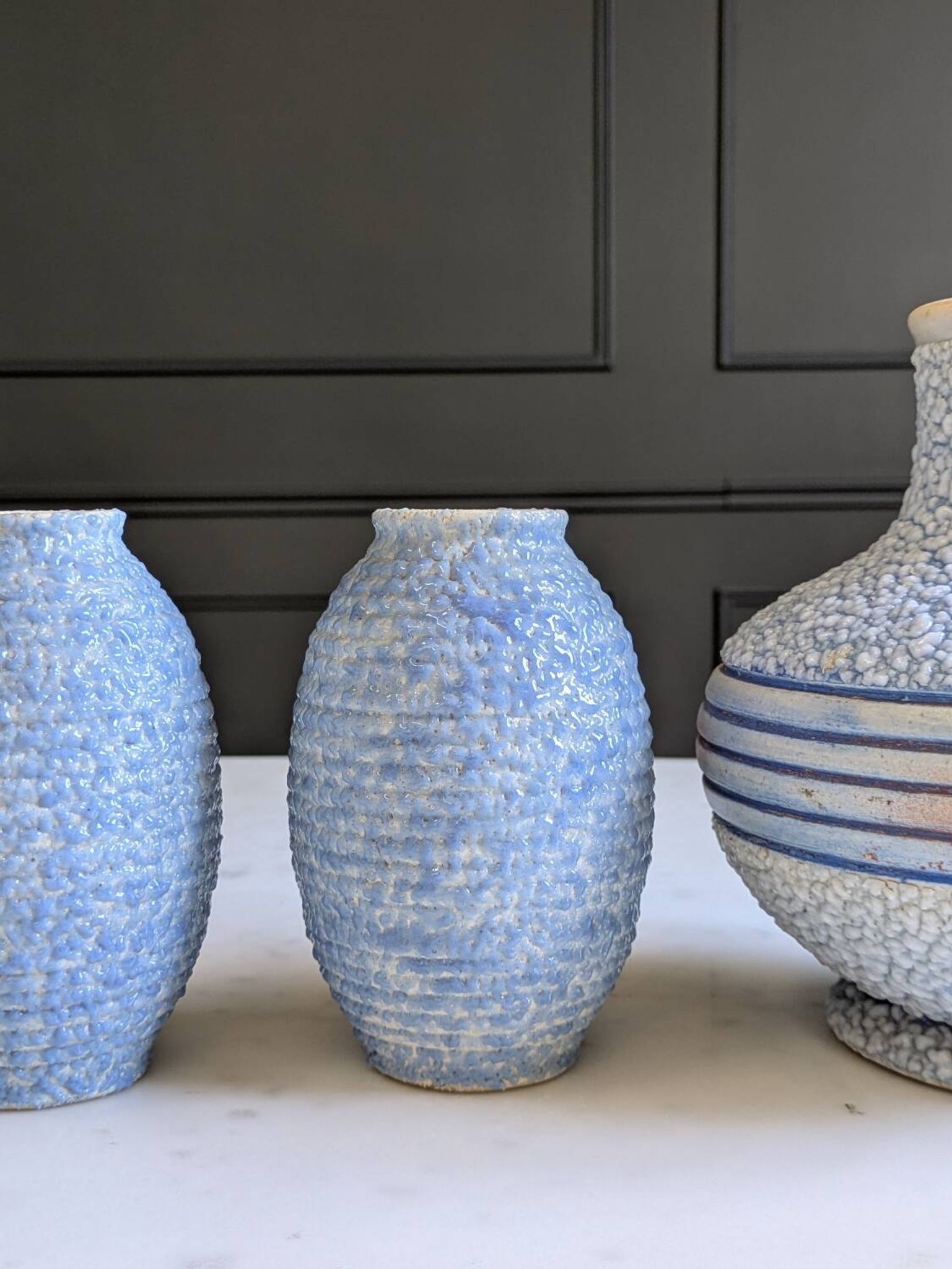 Trio de vases Art Déco ODYV
