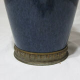 Large powdery blue porcelain vase