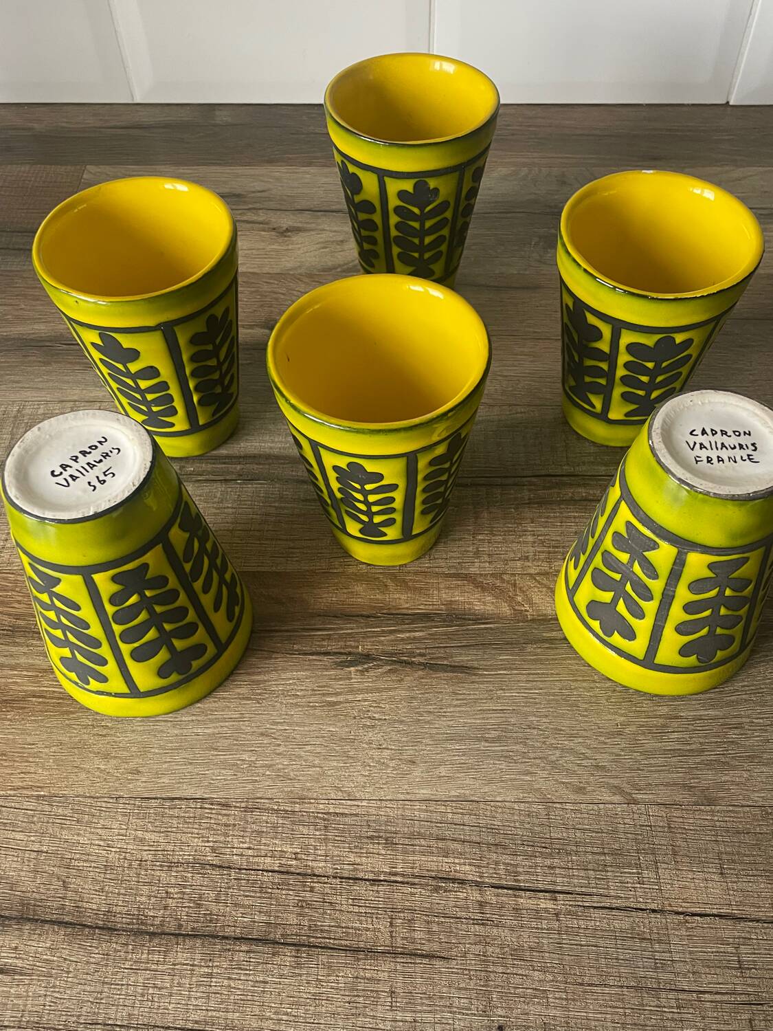 Vallauris capron mugs