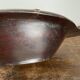Plat creux en bois sculpté