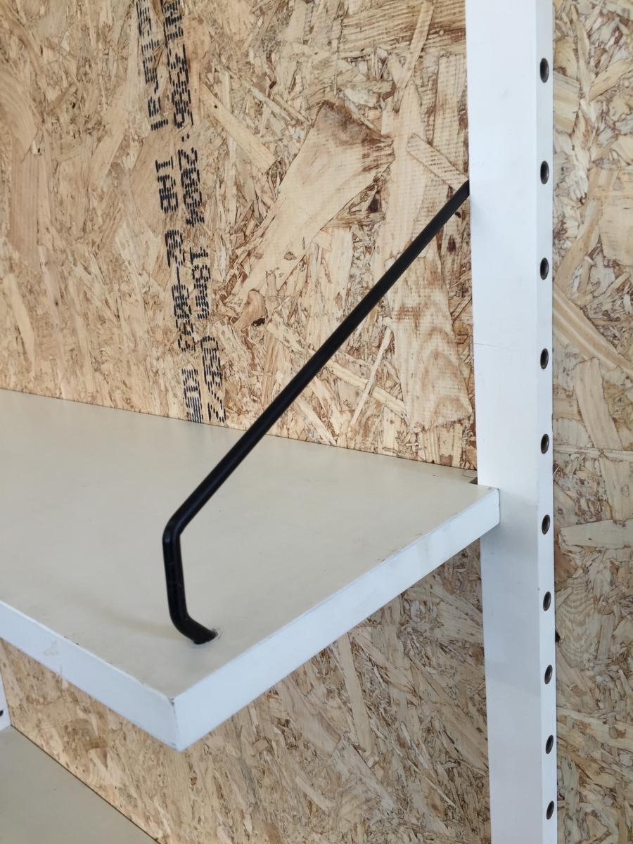 White Wall shelves system by Poul Cadovius Royal System for