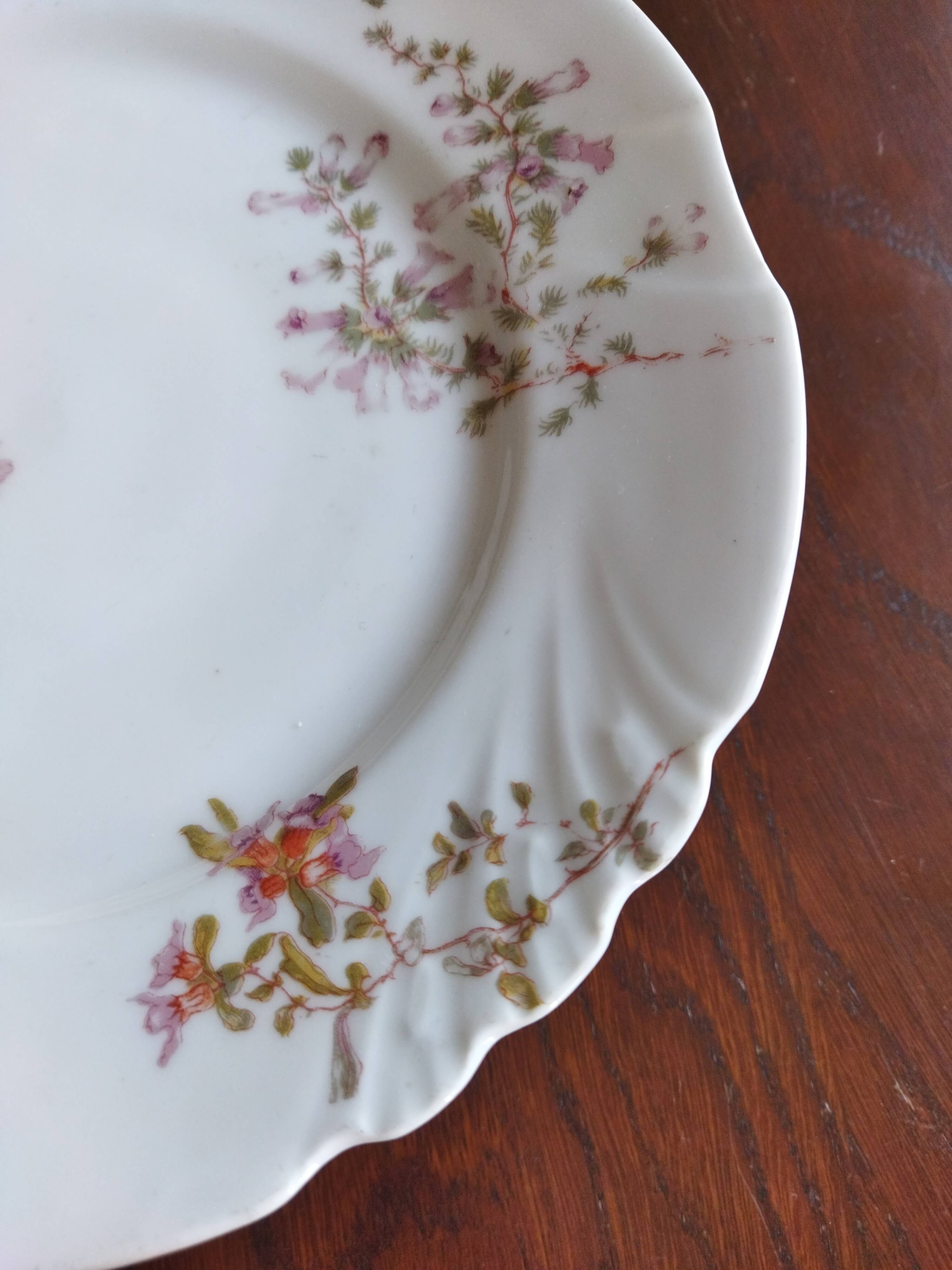 Porcelain mignardise service by Jean Pouyat (ca. 1900) Limoges