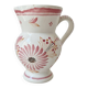 Petit pichet/vase vintage décor florale - Henriot Quimper