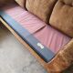 Vintage velvet sofa