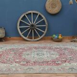 Vintage Red Persian Carpet