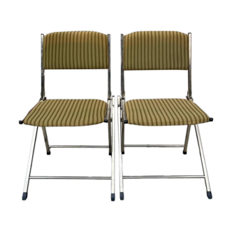 Vintage folding chairs