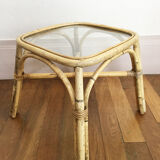 Ikea rattan table, 1960