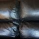 Black Leather Sofa by Tito Agnoli for Poltrona Frau, Italy, 1980s