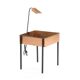 Copper flower box with integrated lamp - Hans Agne Jakobsson