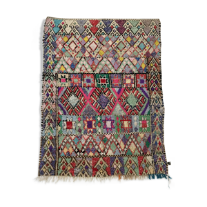 tapis berbère marocain - boucherouite