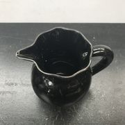 Ancien pichet céramique noire années 70 vintage