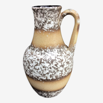 Vase U Keramik Übelacker West Germany, années 60-70