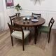Table à manger en palissandre, 4 à 6 personnes