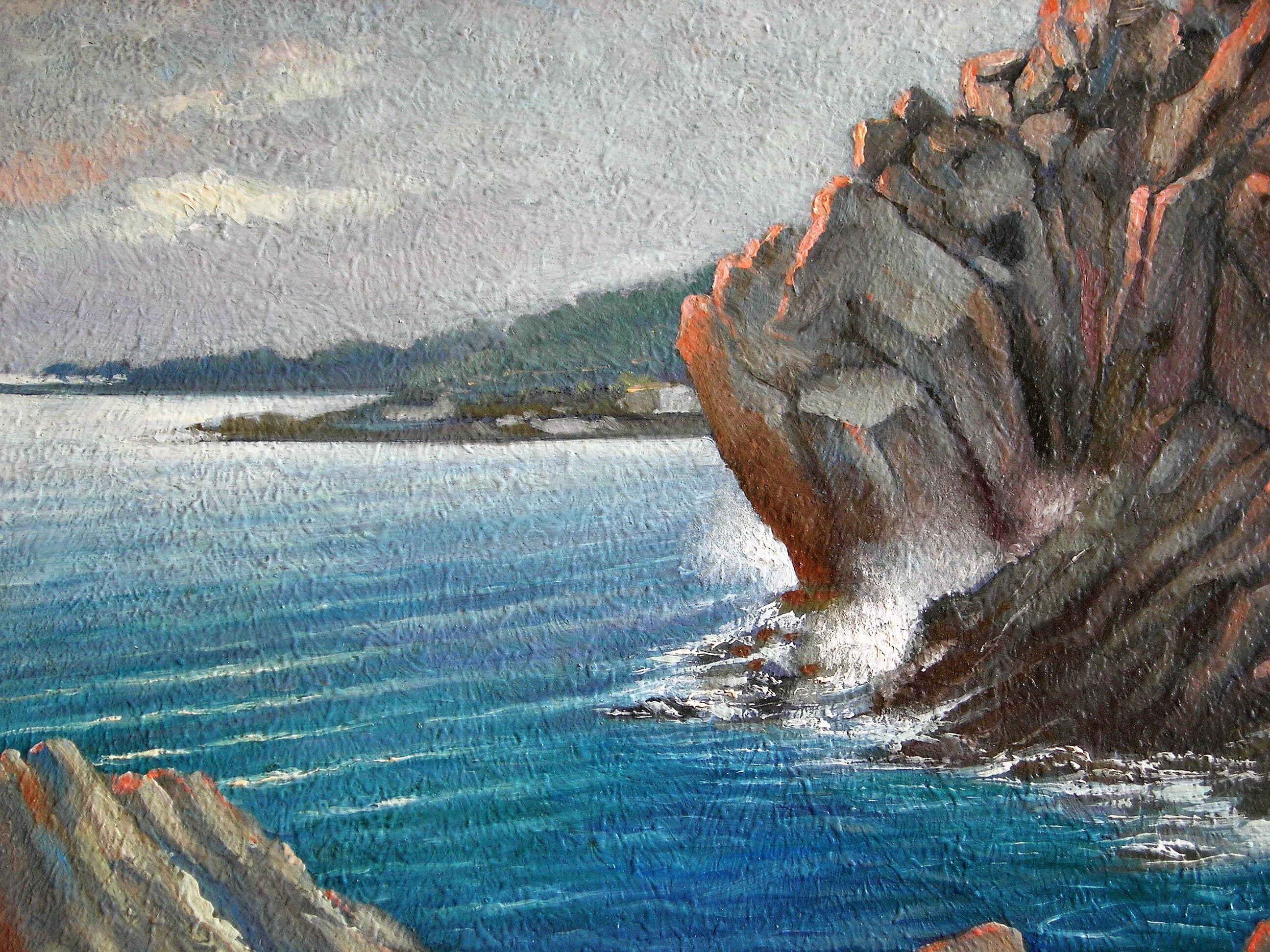 Maritime Landscape by Claude Pallot (1901-1987)