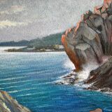 Paysage maritime de Claude Pallot (1901-1987)