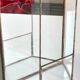Vide poche mural miroir et laiton vintage
