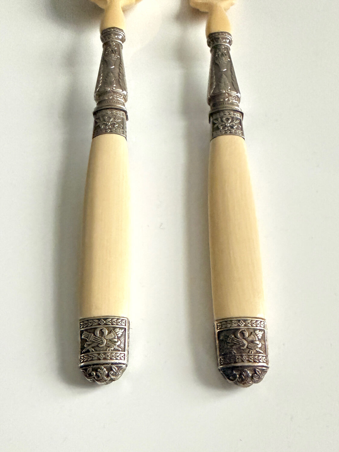 Antique salad cutlery