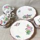 Coffee service, Luneville France. 6 cups 6 under cups
