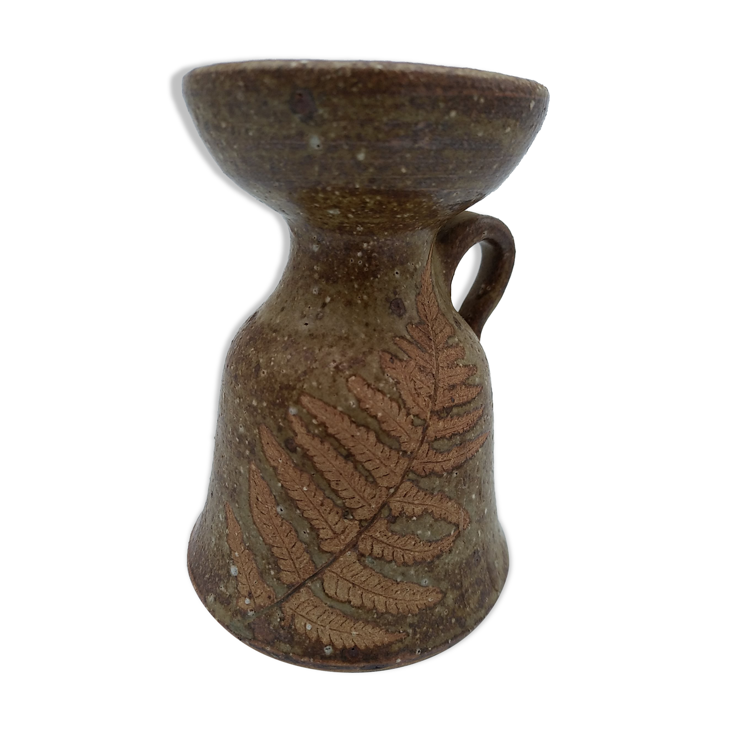 Candle holder in fern decor Alain Blanchard