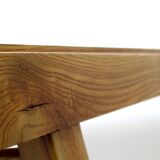 Restored Ash Veneered Extendable Dining Table, 1960s