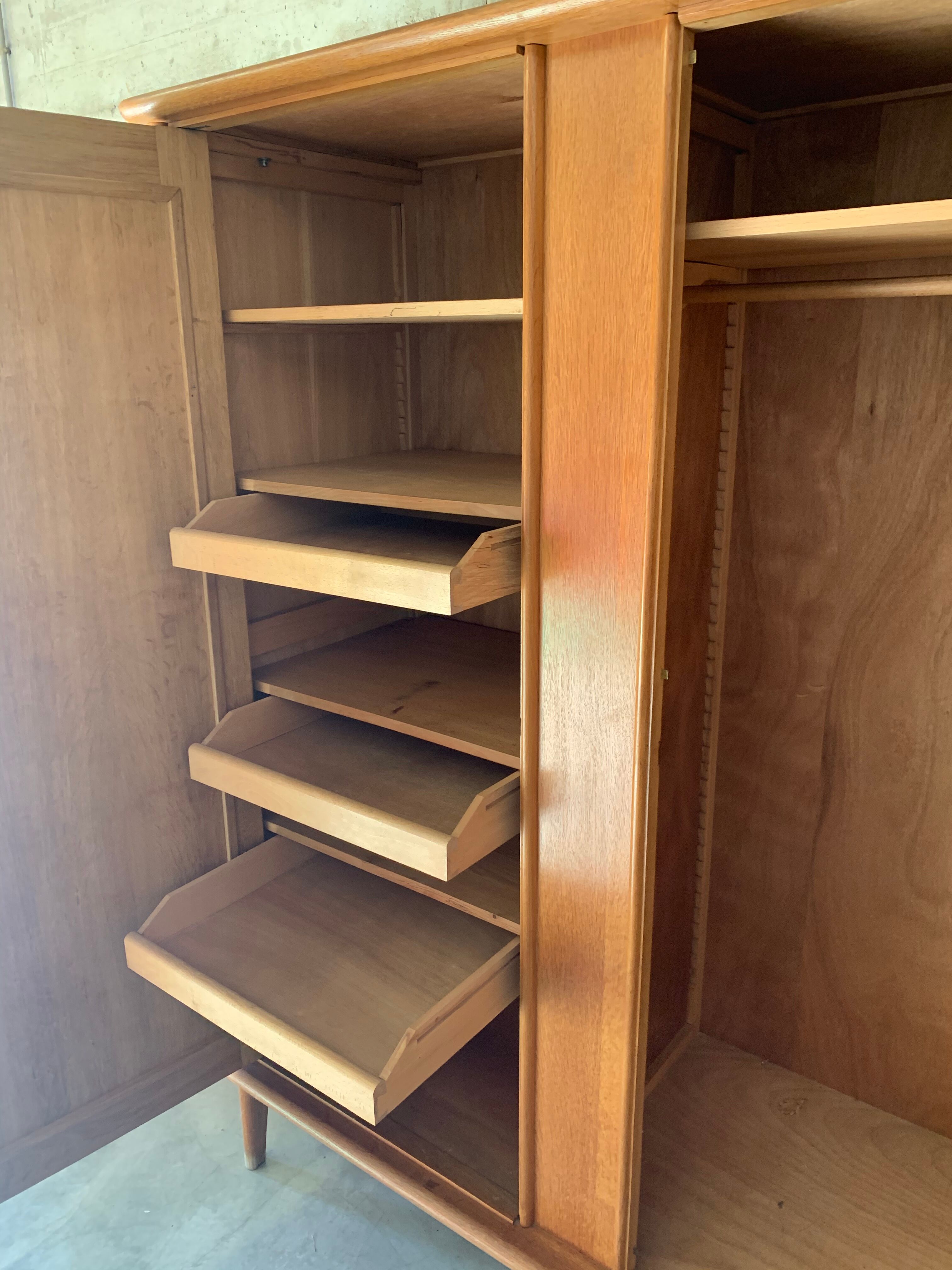 Laundry cabinet - oak closet in 50 years