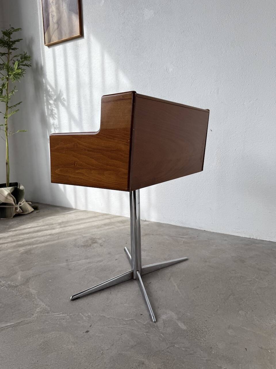 Meuble console ou petit bureau Fimsa Roma Italy teck
