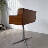 Fimsa Roma Italy teak console or small desk