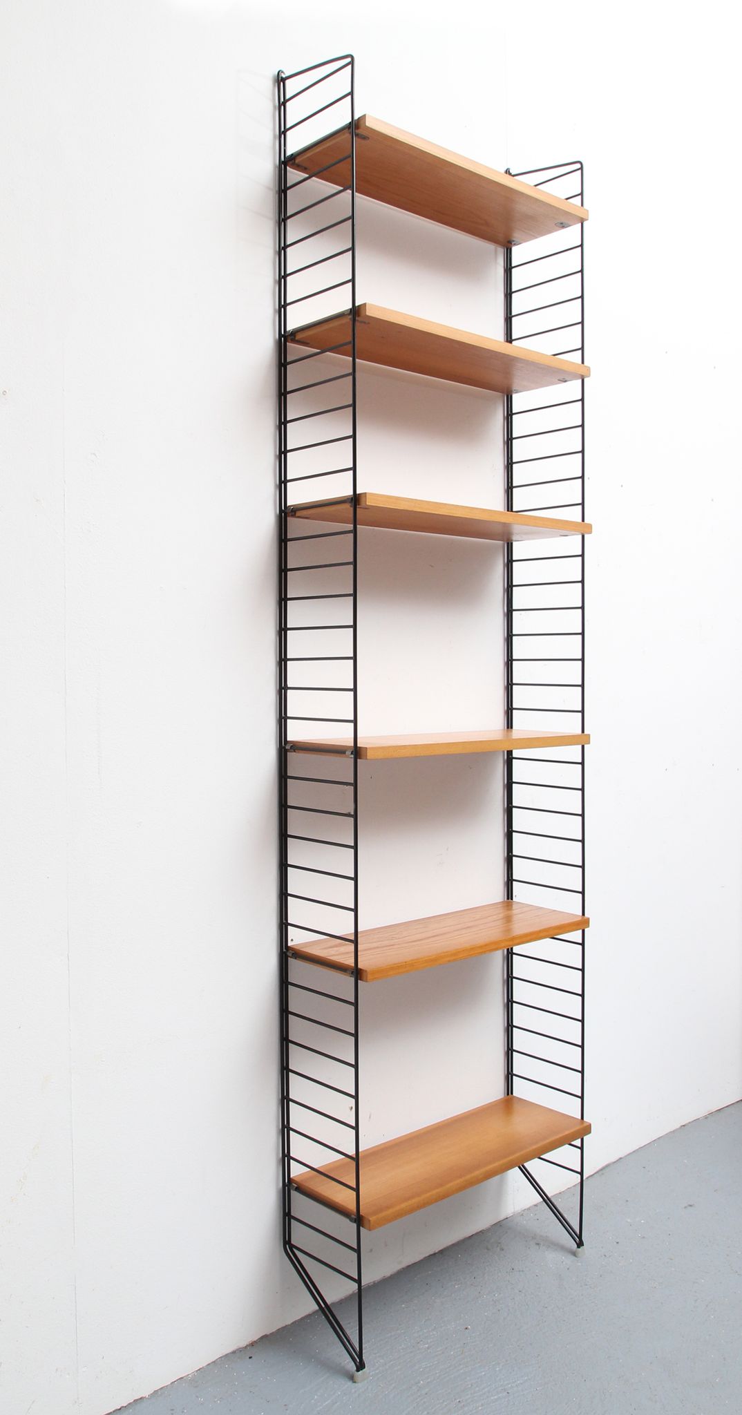 1960s wall unit in ash, Nisse Strinning for String