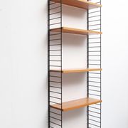 1960s wall unit in ash, Nisse Strinning for String