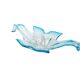 Postmodern Sommerso Murano glass fruit bowl from Mandruzzato, Italy, 1950