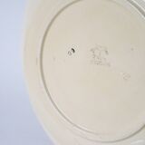 Large Badonviller deep platter, Strasbourg model, 1950