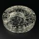 Vintage frosted glass ashtray by Kosta Boda, Sweden, 1970s.