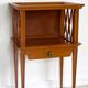 Vintage compass leg bedside table