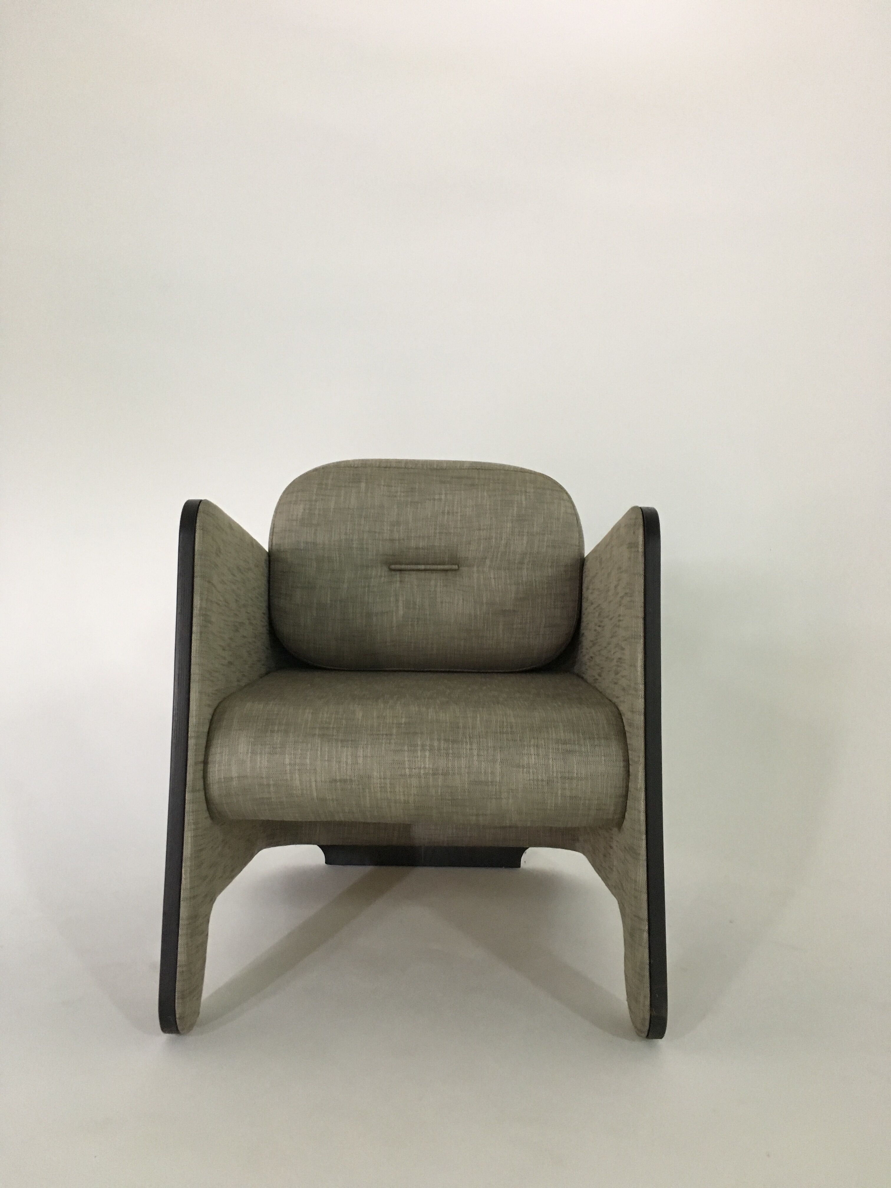 Post 2000 fabric armchair SOCCA edition