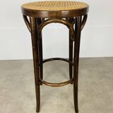 Canework and bentwood bistro bar stool