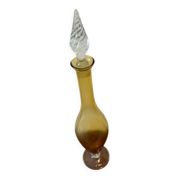Italian carafe in coloured glass