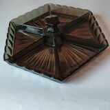 Val Saint Lambert serving dish. Art Deco.