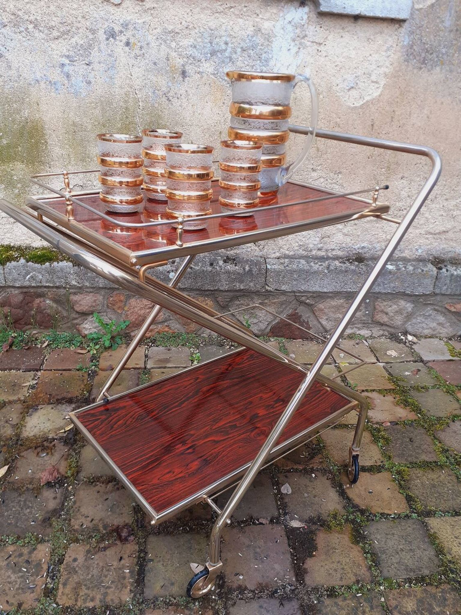 Desserte roulante, années 60