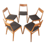 Boomerang Dining chairs by Alfred Christensen