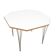 Table blanche, Danemark années 1980