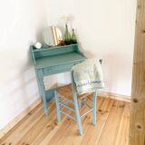 Vintage painted wood dressing table