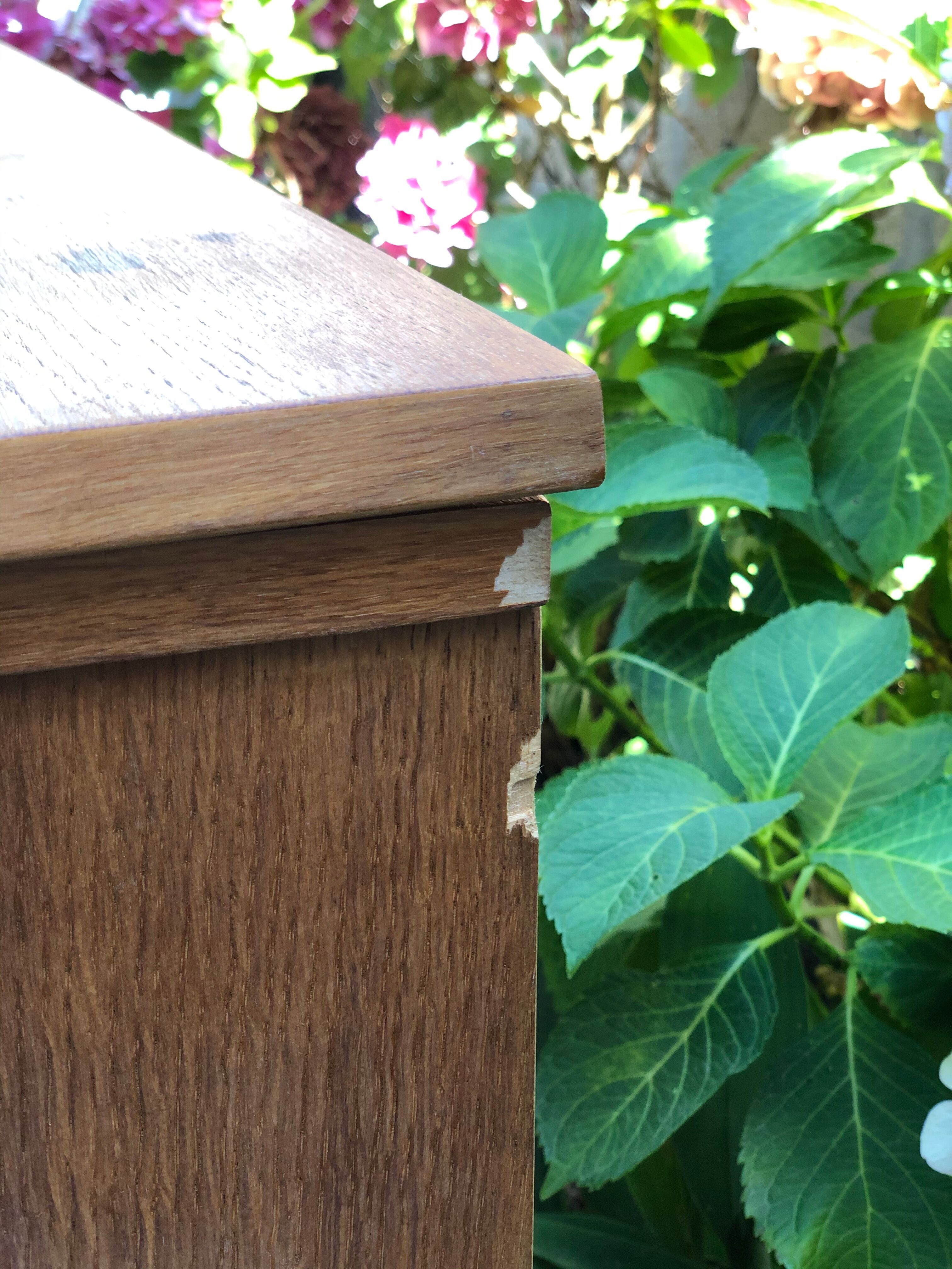 Vintage desk feet compass