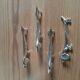 Vintage silver metal knife holder