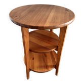 Table d'appoint vintage IKEA Olsvik en pin massif (Années 2000)