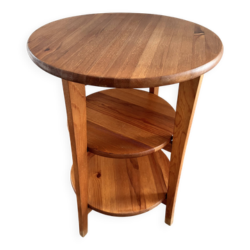 Vintage IKEA Olsvik side table in solid pine (2000s)