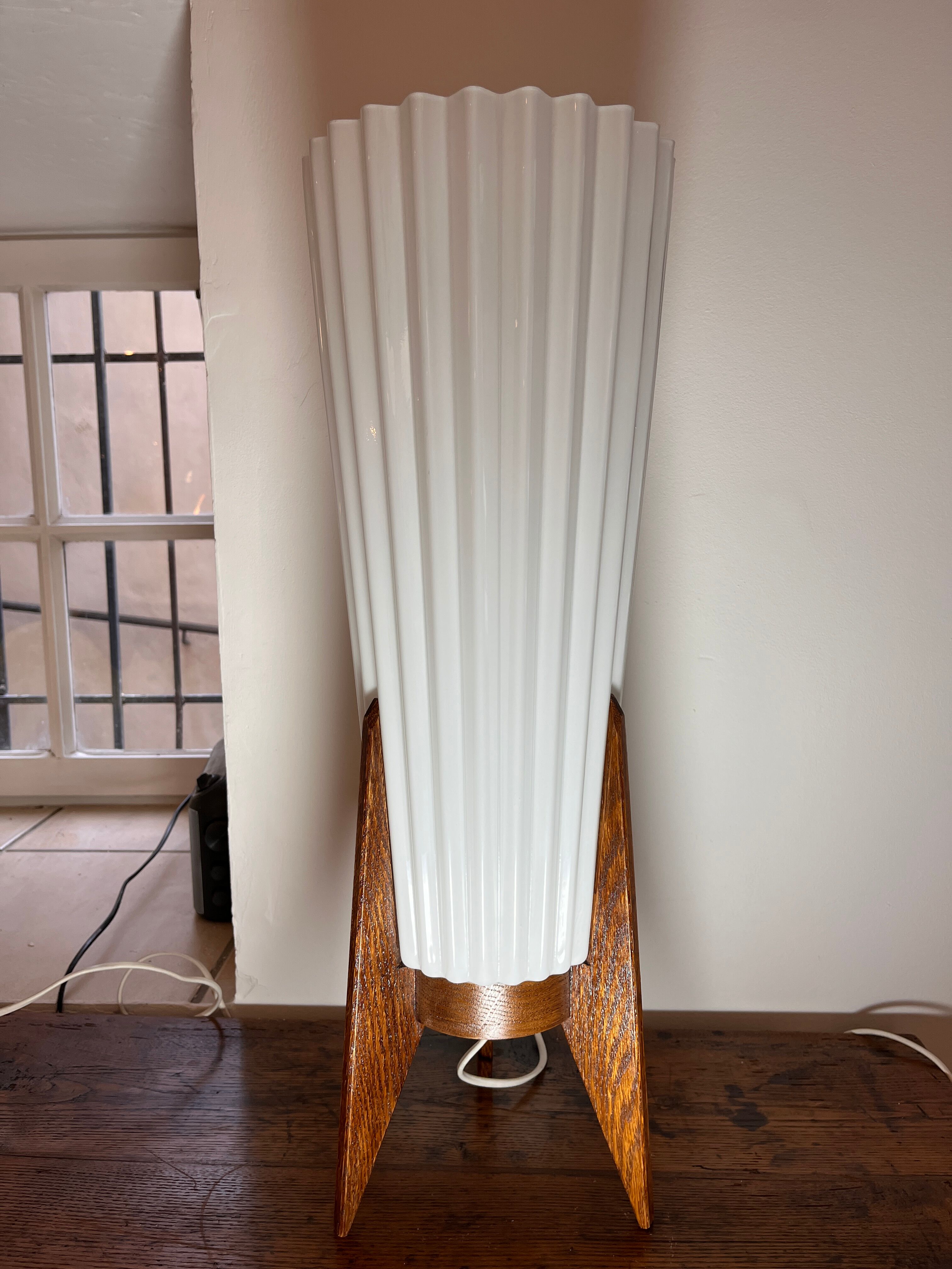 Lampe tripode scandinave design  années 70/80