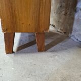 Vintage bookcase foot compass